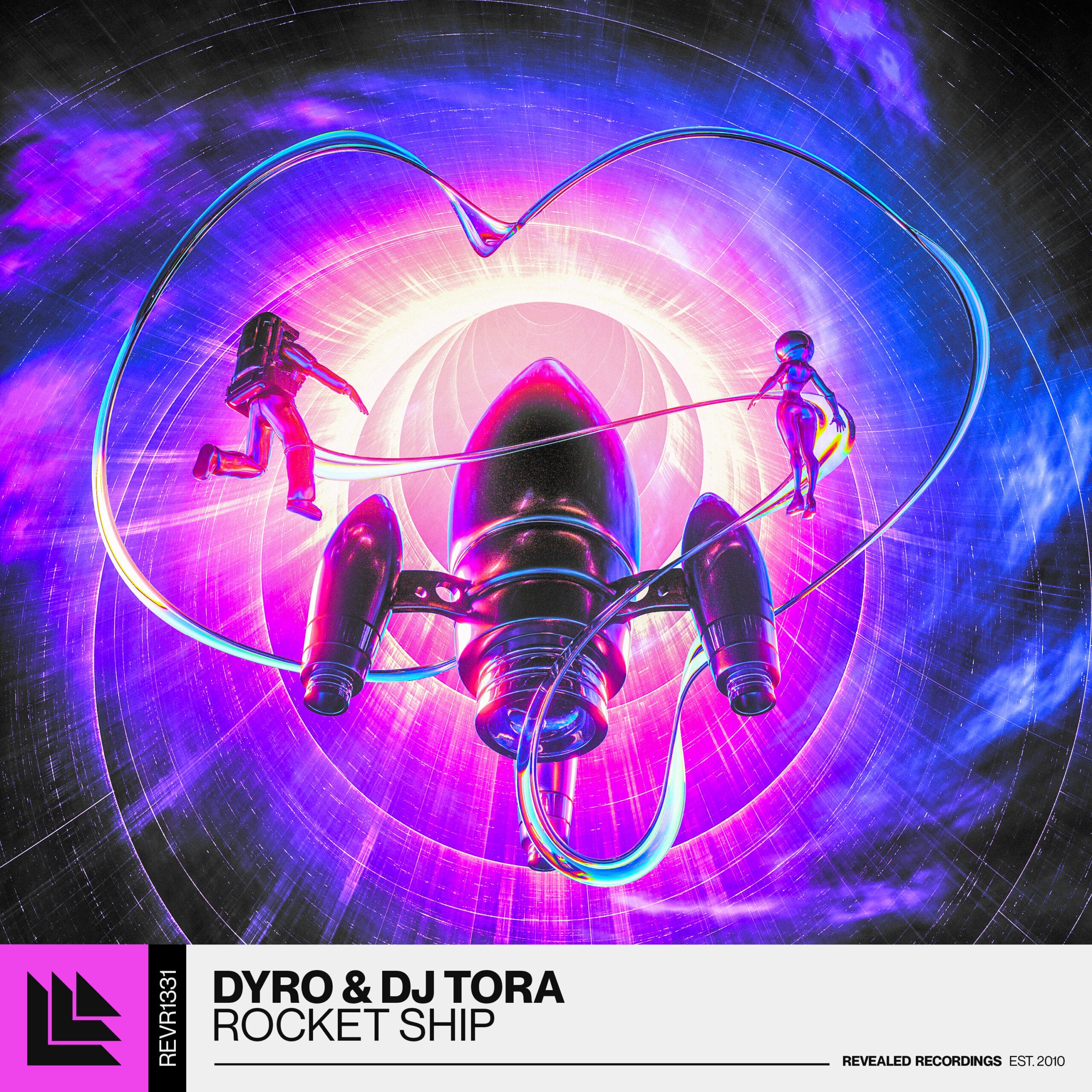 DYRO & DJ TORA - ROCKET SHIP ジャケット